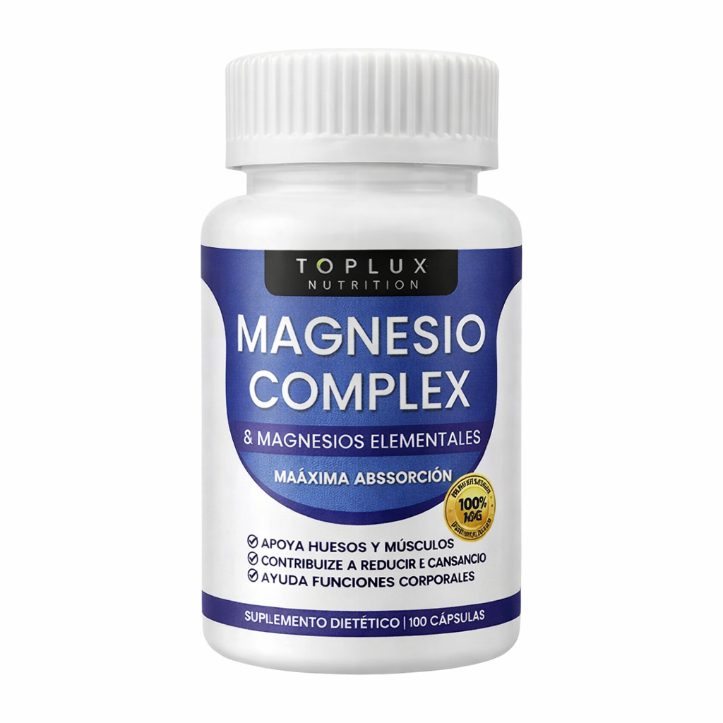 2x1 Magnesio Suplemento 8 Elemental 1000mg